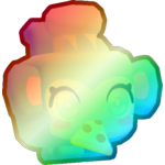 Shiny Rainbow Chef Monkey