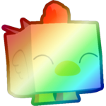 Shiny Rainbow Chicken