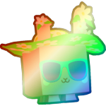 Shiny Rainbow Chill Bunny