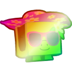 Shiny Rainbow Chill Turtle