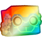Shiny Rainbow Circuit Slime