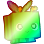 Shiny Rainbow Clover Bee