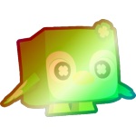 Shiny Rainbow Clover Penguin