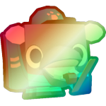 Shiny Rainbow Coach Hippo