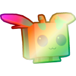 Shiny Rainbow Colorful Firefly