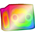 Shiny Rainbow Colorful Slime