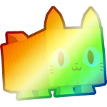 Shiny Rainbow Corn Cat