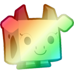 Shiny Rainbow Cow