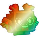 Shiny Rainbow Crackling Dragon