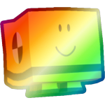 Shiny Rainbow Crash Dummy Noob