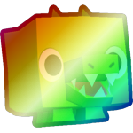 Shiny Rainbow Crocodile