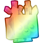 Shiny Rainbow Crystal Deer
