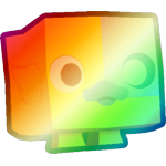 Shiny Rainbow Cyborg Ducky