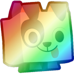 Shiny Rainbow Dalmatian