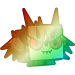 Shiny Rainbow Dark Dragon