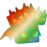 Shiny Rainbow Demon Serpents
