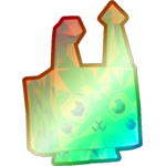 Shiny Rainbow Diamond Bunny
