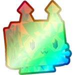 Shiny Rainbow Diamond Cat