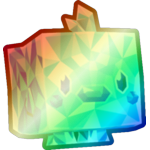 Shiny Rainbow Diamond Chick