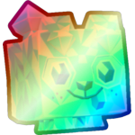 Shiny Rainbow Diamond Dog