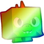 Shiny Rainbow Dino