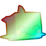 Shiny Rainbow Dolphin