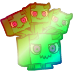 Shiny Rainbow Doodle Hydra