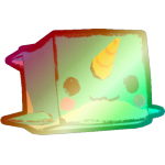 Shiny Rainbow Doodle Narwhal