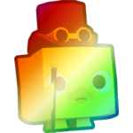 Shiny Rainbow Ducky Magician