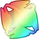 Shiny Rainbow Easter Angelus