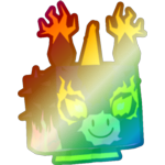 Shiny Rainbow Electric Unicorn