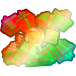 Shiny Rainbow Elf Golem