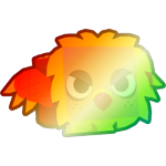 Shiny Rainbow Ember Vulture
