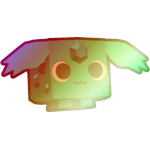 Shiny Rainbow Emerald Carbuncle