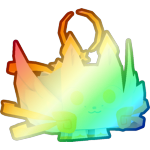 Shiny Rainbow Empyrean Fox