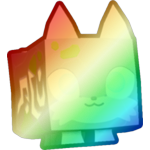 Shiny Rainbow Enchanted Fox