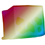 Shiny Rainbow Ender Slime