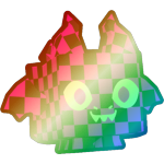 Shiny Rainbow Error Dragon