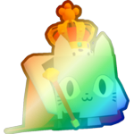 Shiny Rainbow Exquisite Cat