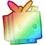Shiny Rainbow Fairy Bee