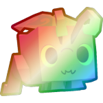 Shiny Rainbow Fairy Grasshopper