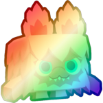 Shiny Rainbow Feral Beast