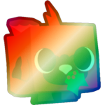 Shiny Rainbow Festive Cardinal