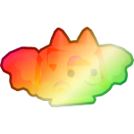 Shiny Rainbow Firegel Dragon