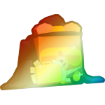 Shiny Rainbow Flex Bear