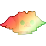 Shiny Rainbow Flying Piggy