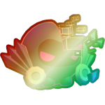 Shiny Rainbow Fragmented Dominus Ball