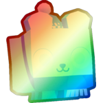 Shiny Rainbow Frost Bear