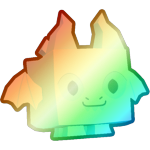 Shiny Rainbow Frost Dragon