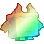 Shiny Rainbow Frostbyte Dragon
